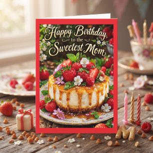 Gefeliciteerd met de verjaardag van de liefste moe kaart
