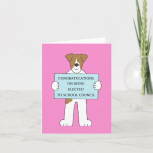Gefeliciteerd met de verkiezing van de schoolraad kaart