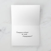 Gefeliciteerd met de verlovingskaart kaart (Binnen)