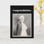 Gefeliciteerd met de verpleegkundige afstuderen vi kaart (Gele Bloem)