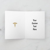 Gefeliciteerd met de verpleging kaart (Binnen)