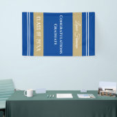 Gefeliciteerd met de verticale banner van afstuder (Beurs)