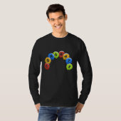 Gefeliciteerd met de viering van de ballonnen t-shirt (Voorkant volledig)