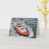 Gefeliciteerd met de voltooiing van de kustwachtop kaart (Gele Bloem)