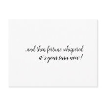 Gefeliciteerd met de zwangerschap, Adoptie, Nieuwe