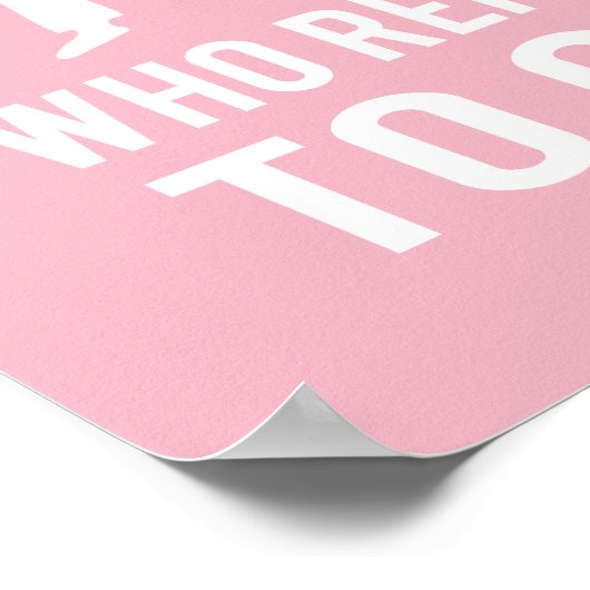 Gefeliciteerd met de zwarte gordel van het meisje  poster (Hoek)