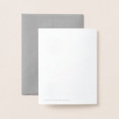 Gefeliciteerd met Diamond Verloving Wedding Ring Folie Kaarten (Met envelop)