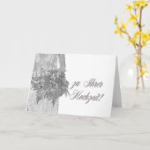 Gefeliciteerd met Duitse bruiloft Kaart (Gele Bloem)