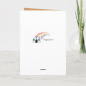 Gefeliciteerd met een goed basketbalseizoen kaart (Achterkant)