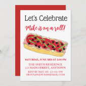 Gefeliciteerd met een Italiaanse subsandwich op Ro Kaart (Voorkant / Achterkant)