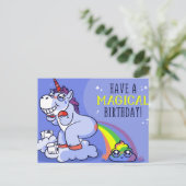 Gefeliciteerd met een Magische Verjaardag | Gefeli Briefkaart (Staand voorkant)