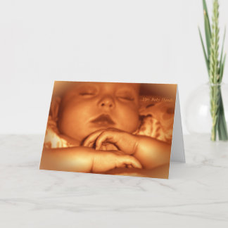 Gefeliciteerd met een nieuwe baby kaart