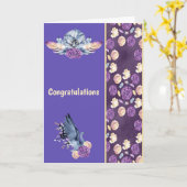 Gefeliciteerd met eerste balletdanstoewijzing kaart (Gele Bloem)