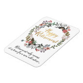 Gefeliciteerd met fijne pensionering met cadeautje magneet (Linkerzijde)