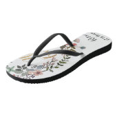 Gefeliciteerd met fijne pensionering met cadeautje teenslippers (Schuin)