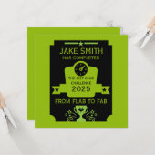 Gefeliciteerd met gewichtsverlies kaart (Voorkant / Achterkant in situ)