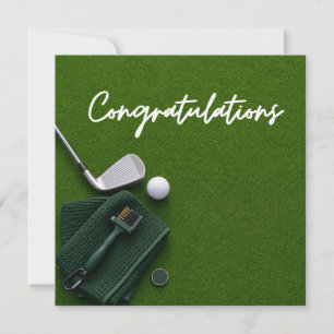 Gefeliciteerd met golf voor golfer