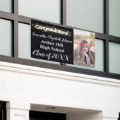 Gefeliciteerd met Graduation Party Banner (Buitenkant Gebouw)