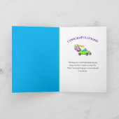 Gefeliciteerd met haar fotoauto kaart (Binnen)