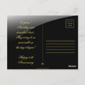 Gefeliciteerd met het 20-jarig jubileum briefkaart (Achterkant)