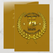 Gefeliciteerd met het 25e Jubileum (Voorkant / Achterkant)