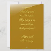 Gefeliciteerd met het 25e Jubileum (Achterkant)