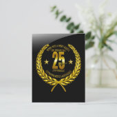 Gefeliciteerd met het 25e Jubileum (Staand voorkant)