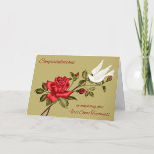 Gefeliciteerd met het afronden van de eerste chemo kaart