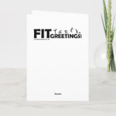 Gefeliciteerd met het afronden van een triatlon! kaart (Achterkant)