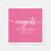 Gefeliciteerd met het Afstudeerder chique kalligra Servet (Voorkant)
