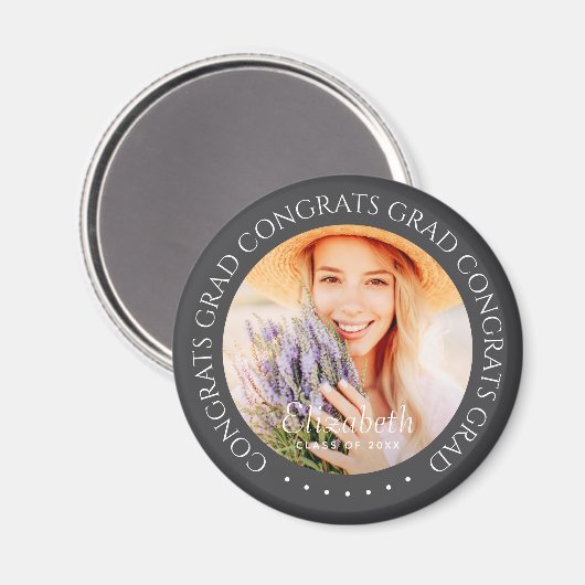 Gefeliciteerd met het Afstudeerders van Simple Mod Magneet (Voorkant / Achterkant)