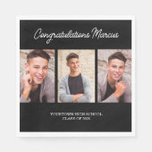 Gefeliciteerd met het Afstuderen Black 3 Photo Par Servet (Voorkant)