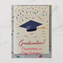 Gefeliciteerd met het Afstuderen!