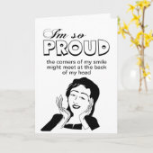 Gefeliciteerd met het afstuderen kaart (Gele Bloem)