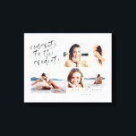 Gefeliciteerd met het afstuderen multifotocanvas canvas afdruk<br><div class="desc">Waterverf feliciteert met de afstuderen multi-foto canvas print. Het perfecte afstuderen cadeau. Onderdeel van een collectie.</div>