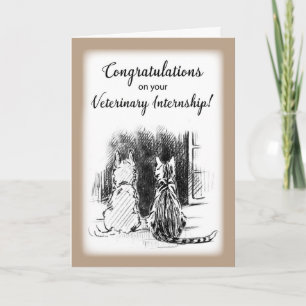 Gefeliciteerd met het Afstuderen van de diergenees Kaart