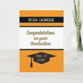 Gefeliciteerd met het Afstuderen van een custom ca Kaart (Voorkant)