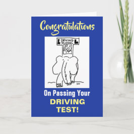 Gefeliciteerd met het behalen van de rijtest kaart