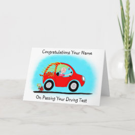 Gefeliciteerd met het behalen van de rijtest kaart
