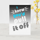 Gefeliciteerd met het behalen van het bar examen kaart (Gele Bloem)