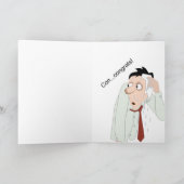 Gefeliciteerd met het behalen van het bar examen kaart (Binnen)