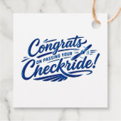 Gefeliciteerd met het behalen van je checkride! bedankjes labels (Achterkant)