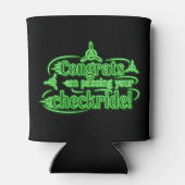 Gefeliciteerd met het behalen van je checkride! blikjeskoeler (Achterkant)