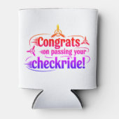 Gefeliciteerd met het behalen van je checkride! blikjeskoeler (Voorkant)
