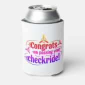 Gefeliciteerd met het behalen van je checkride! blikjeskoeler (Blikje Achterkant)