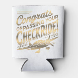Gefeliciteerd met het behalen van je checkride! blikjeskoeler