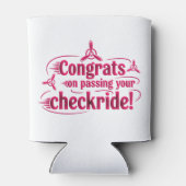 Gefeliciteerd met het behalen van je checkride! blikjeskoeler (Achterkant)