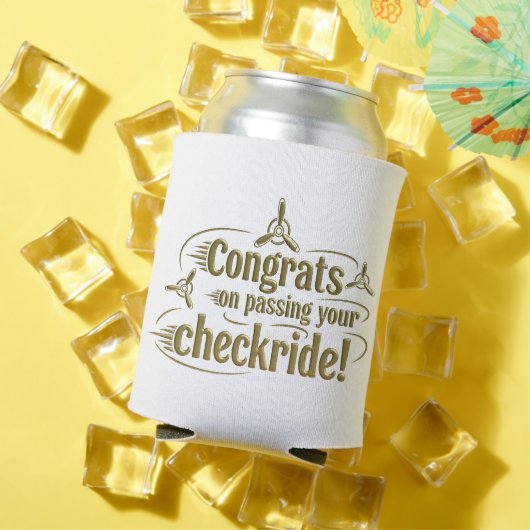 Gefeliciteerd met het behalen van je checkride! blikjeskoeler (Insitu Zomer)