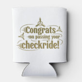 Gefeliciteerd met het behalen van je checkride! blikjeskoeler (Achterkant)