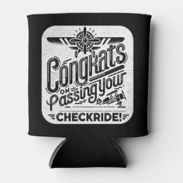 Gefeliciteerd met het behalen van je checkride! blikjeskoeler